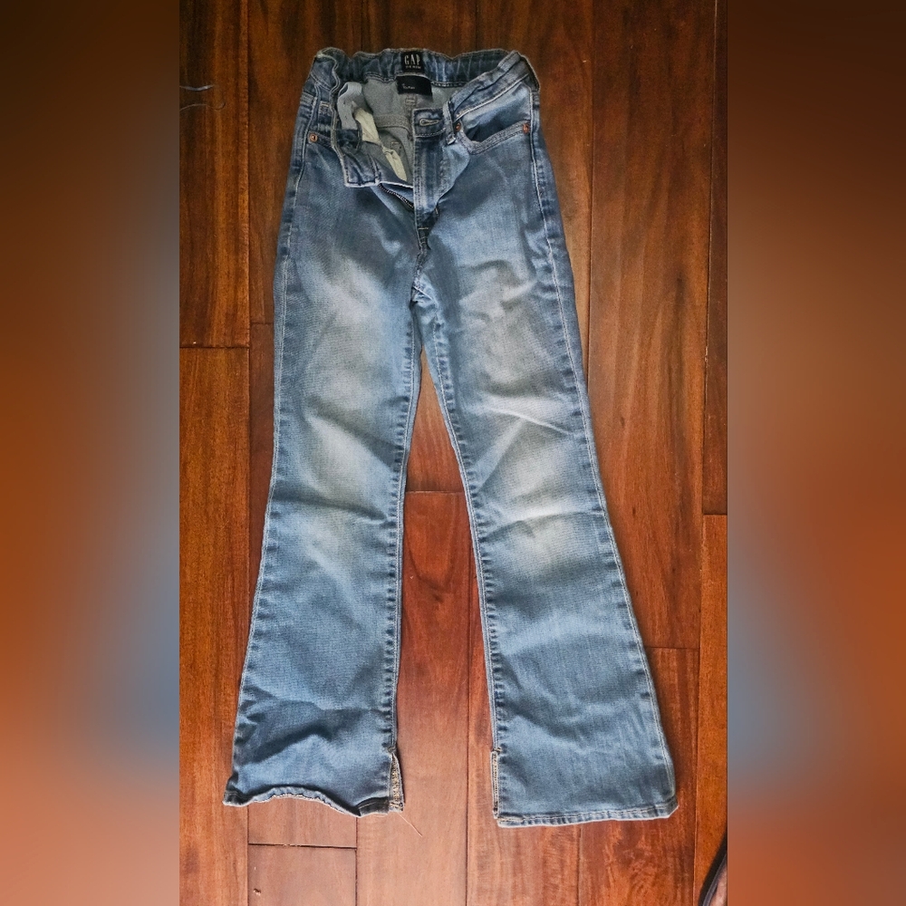 Girls Gap Bootcut Jeans With Split Hem